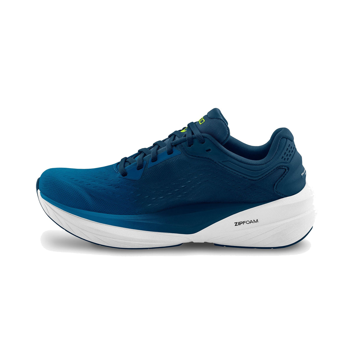 Men's Topo Phantom 4 Blue-Lime running shoe
