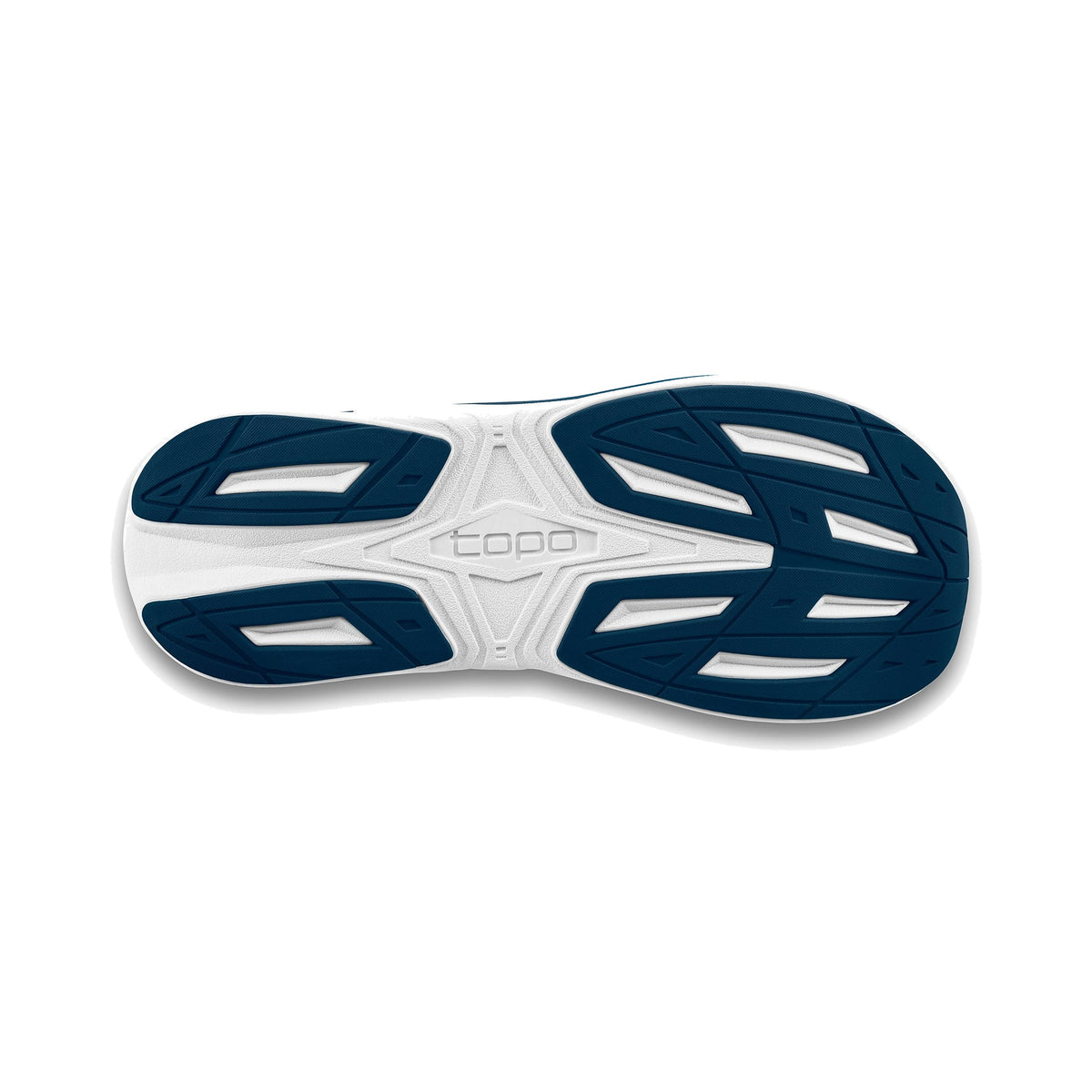 Men's Topo Phantom 4 Blue-Lime running shoe
