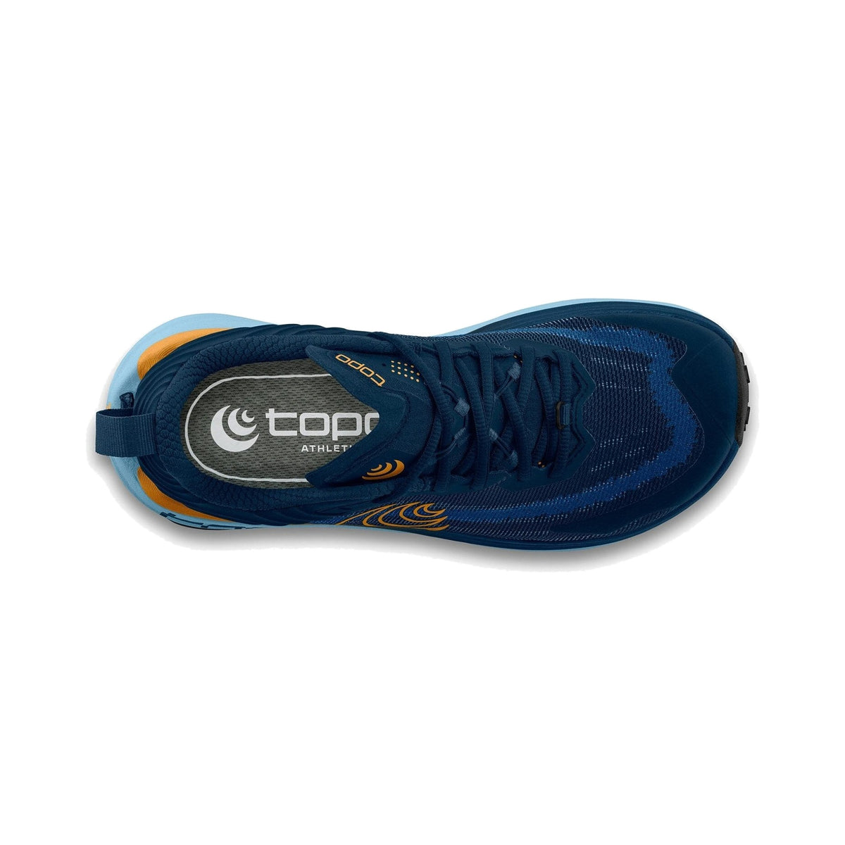 Men's Topo Vista Navy-Orange running shoe