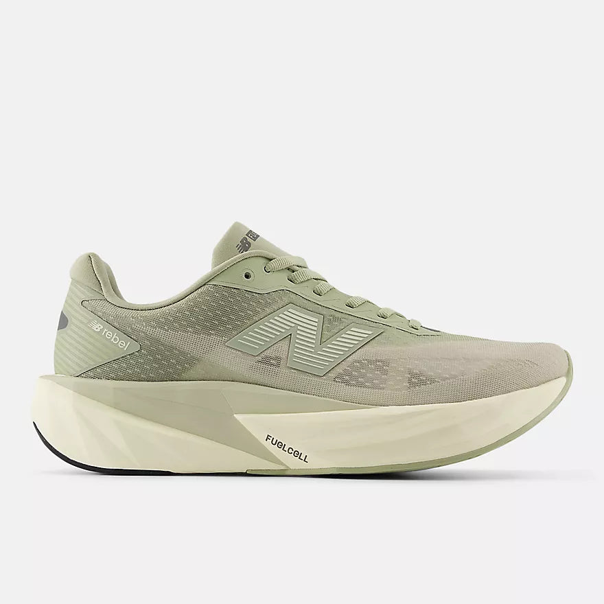 Men's - New Balance FuelCell Rebel v5 - Green/Grey