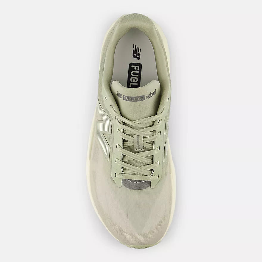 Men's - New Balance FuelCell Rebel v5 - Green/Grey