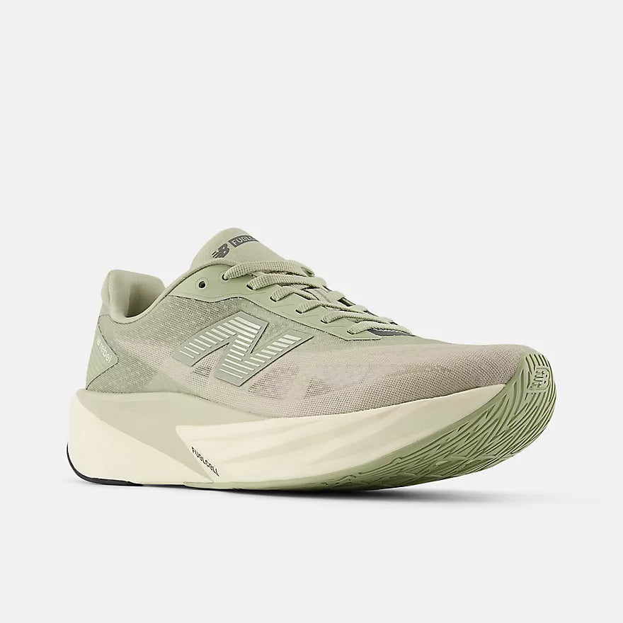 Men's - New Balance FuelCell Rebel v5 - Green/Grey