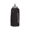 Nathan Pinnacle 18oz Insulated Soft Flask Black-Reflective Silver