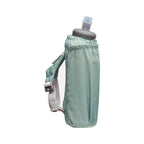 Nathan Pinnacle 18oz Insulated Soft Flask Sage Green-Reflective Silver