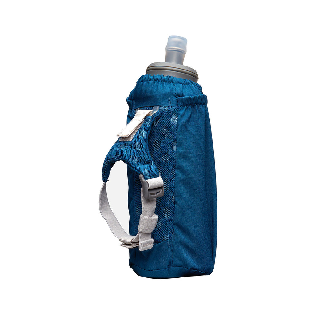 Nathan Pinnacle 18oz Insulated Soft Flask Sailor Blue-Reflective Silver