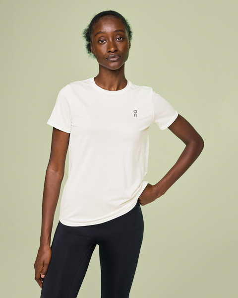 On Women's Core-T Undyed-White