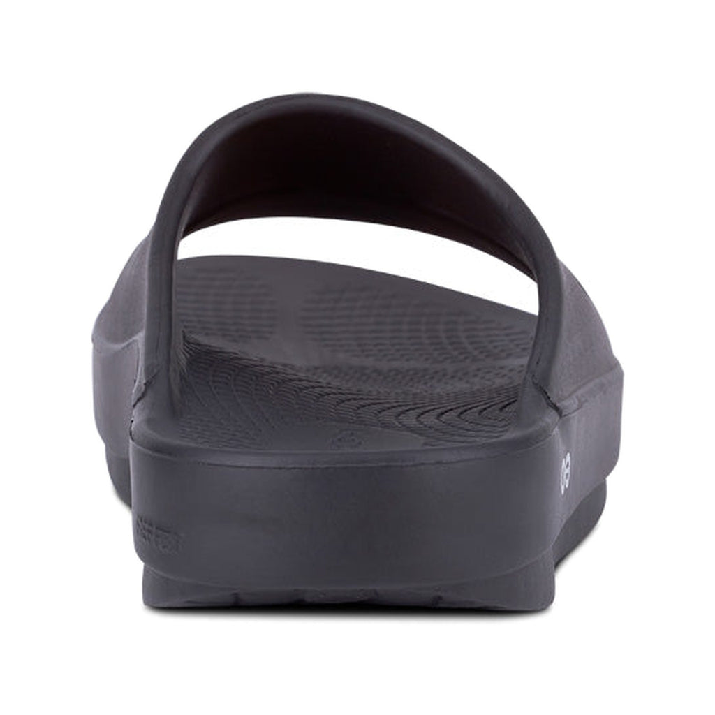 OOFOS OOahh Slide Black running shoe