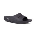 OOFOS OOahh Slide Black recovery shoe
