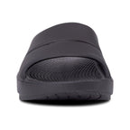 OOFOS OOahh Slide Black recovery shoe