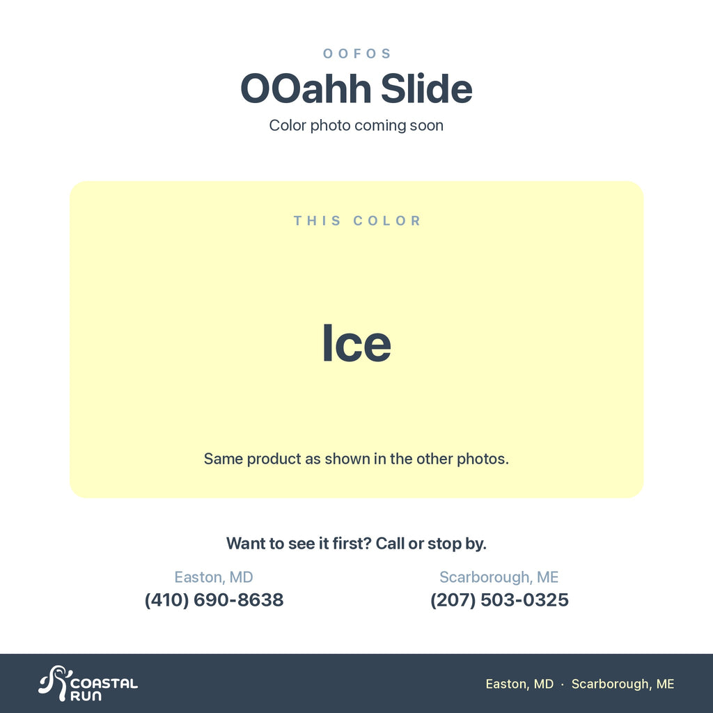 OOfos OOahh Slide, Ice color
