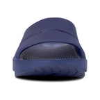 OOFOS OOahh Slide Navy recovery shoe