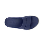 OOFOS OOahh Slide Navy recovery shoe