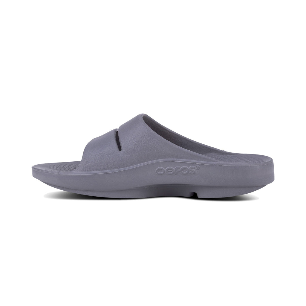OOFOS OOahh Slide Slate recovery shoe