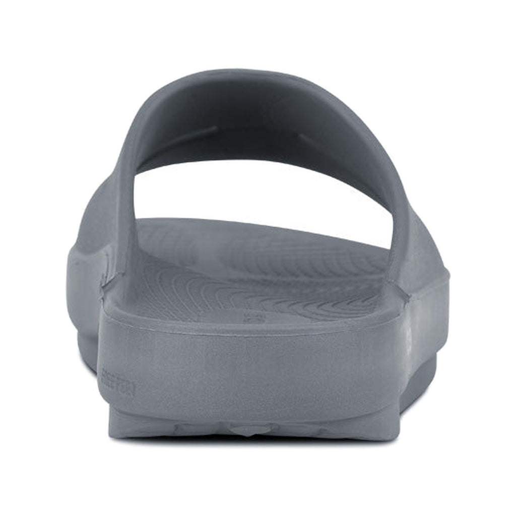 OOFOS OOahh Slide Slate recovery shoe