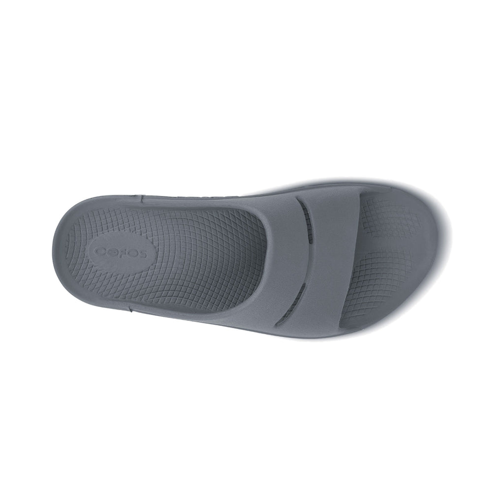 OOFOS OOahh Slide Slate recovery shoe