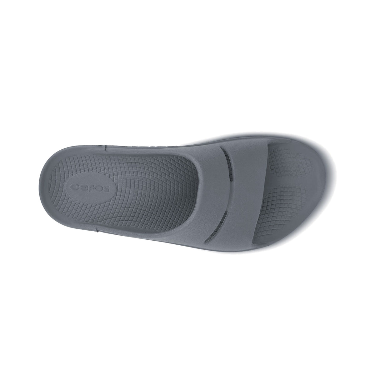 OOFOS OOahh Slide Slate recovery shoe