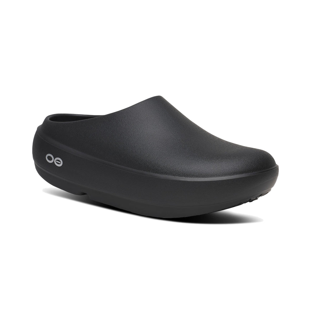 OOFOS OOcloog+ Black running shoe