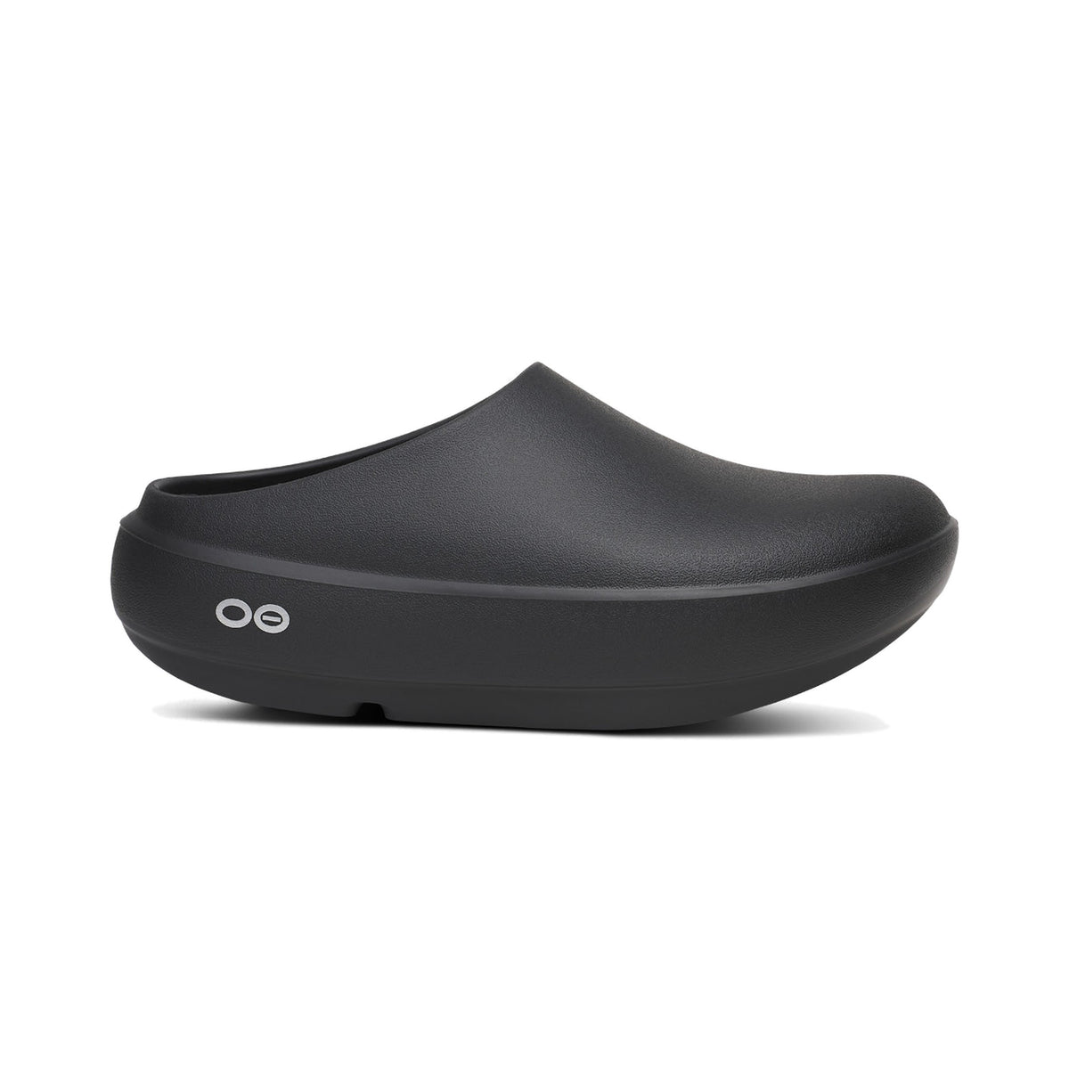 OOFOS OOcloog+ Black running shoe