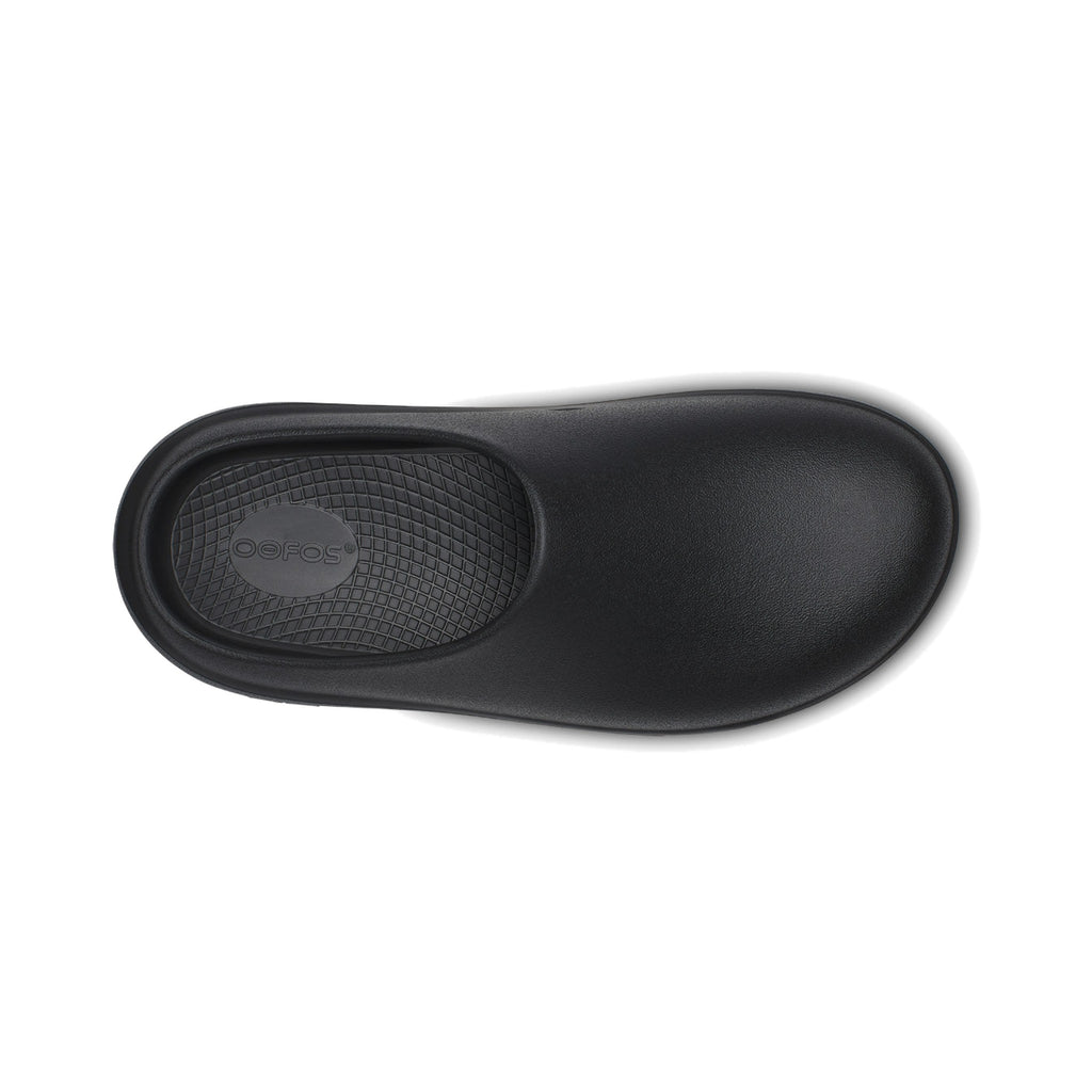 OOFOS OOcloog+ Black running shoe