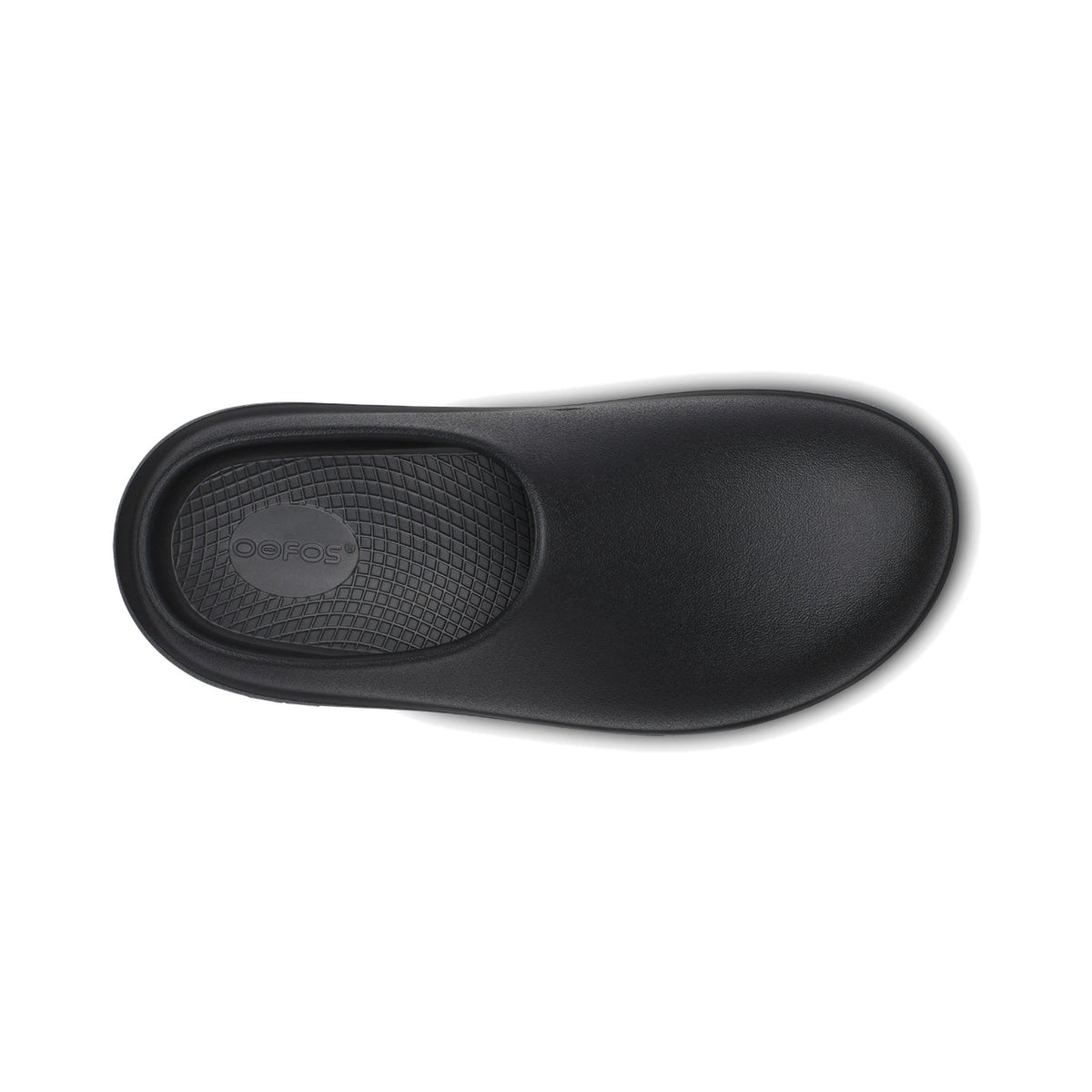 OOFOS OOcloog+ Black running shoe