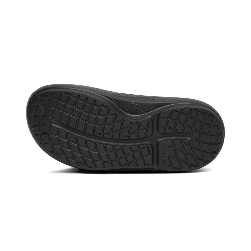 OOFOS OOcloog+ Black running shoe
