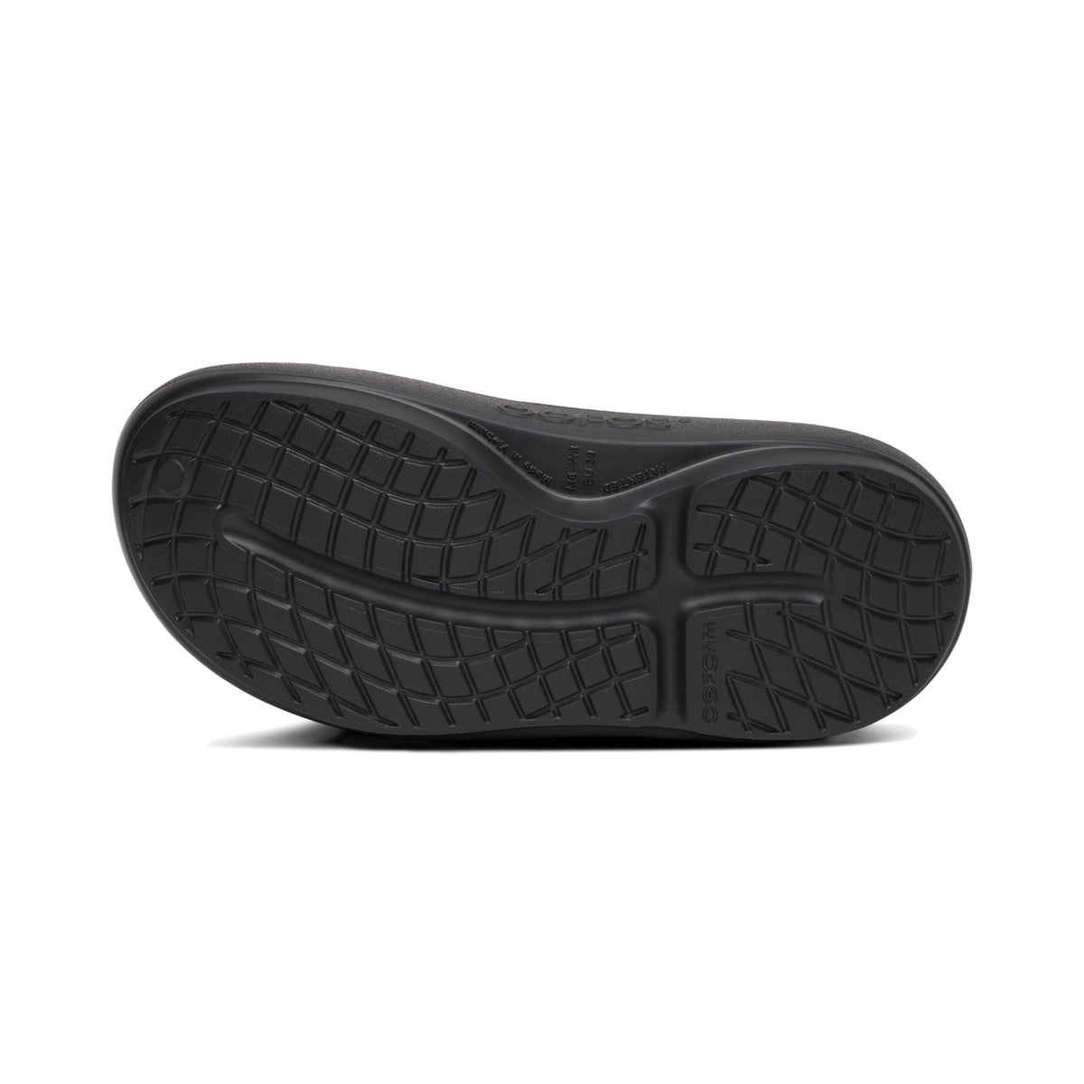 OOFOS OOcloog+ Black running shoe