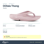 Women's OOFOS OOlala Thong Stardust specs