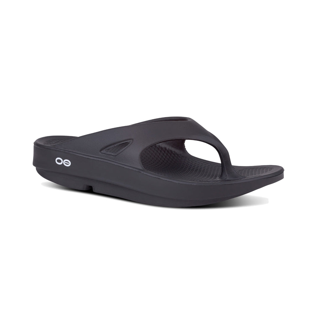 OOFOS OOriginal Thong Black running shoe