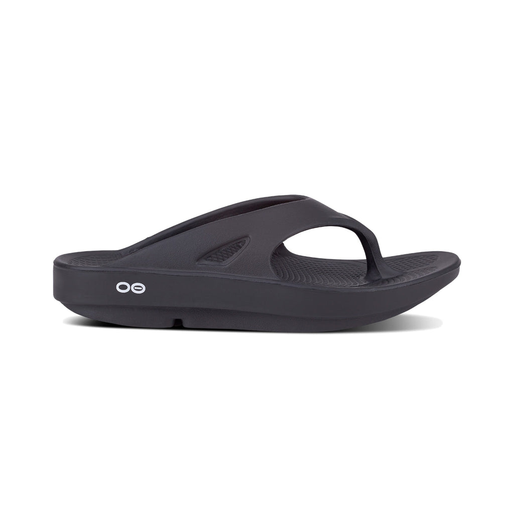OOFOS OOriginal Thong Black running shoe
