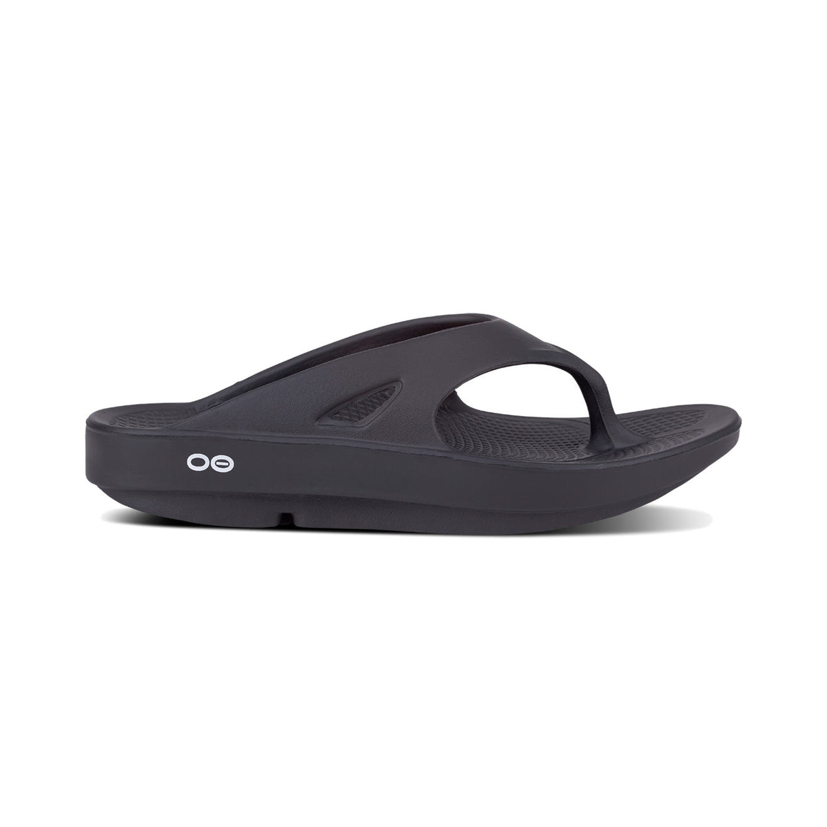 OOFOS OOriginal Thong Black running shoe