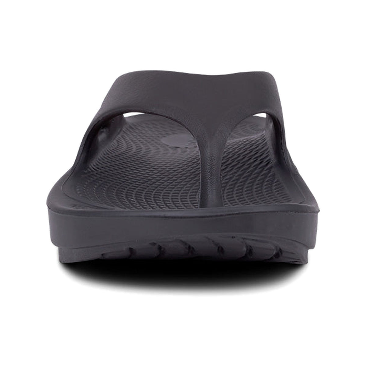 OOFOS OOriginal Thong Black running shoe