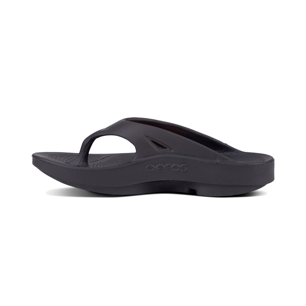 OOFOS OOriginal Thong Black running shoe