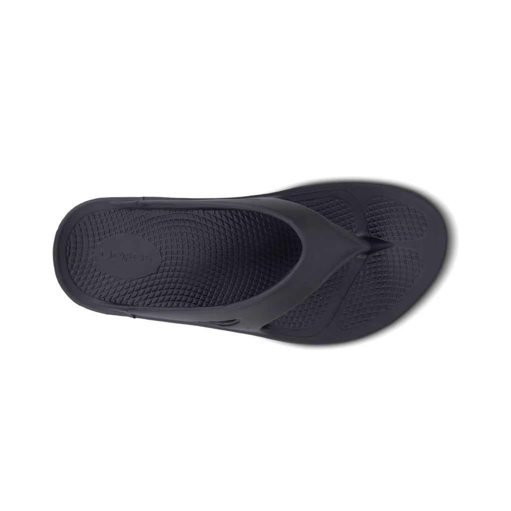 OOFOS OOriginal Thong Black running shoe