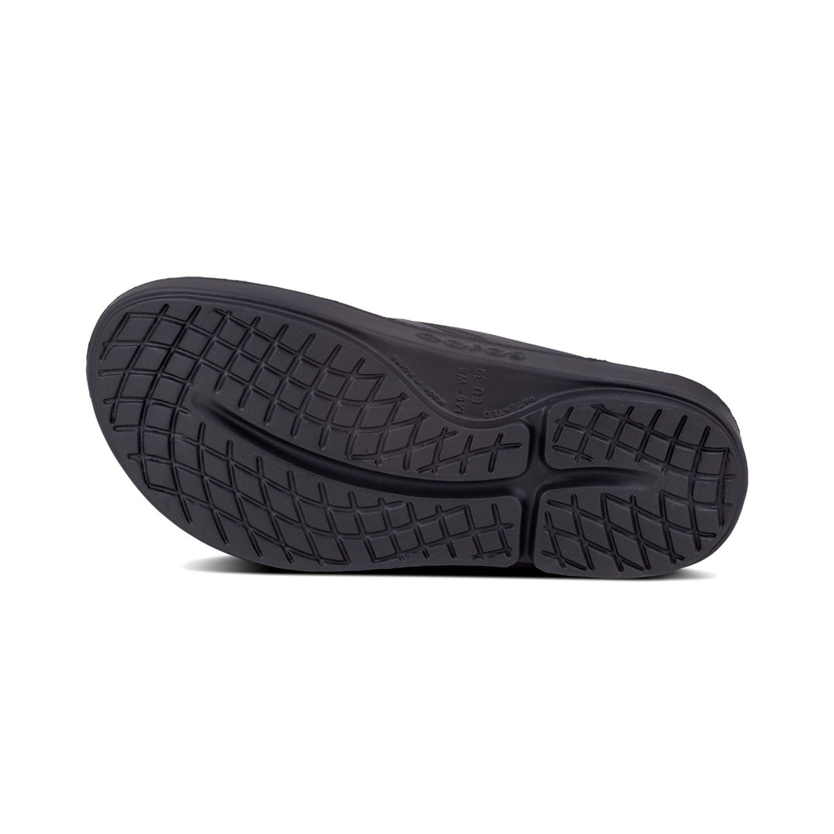 OOFOS OOriginal Thong Black running shoe