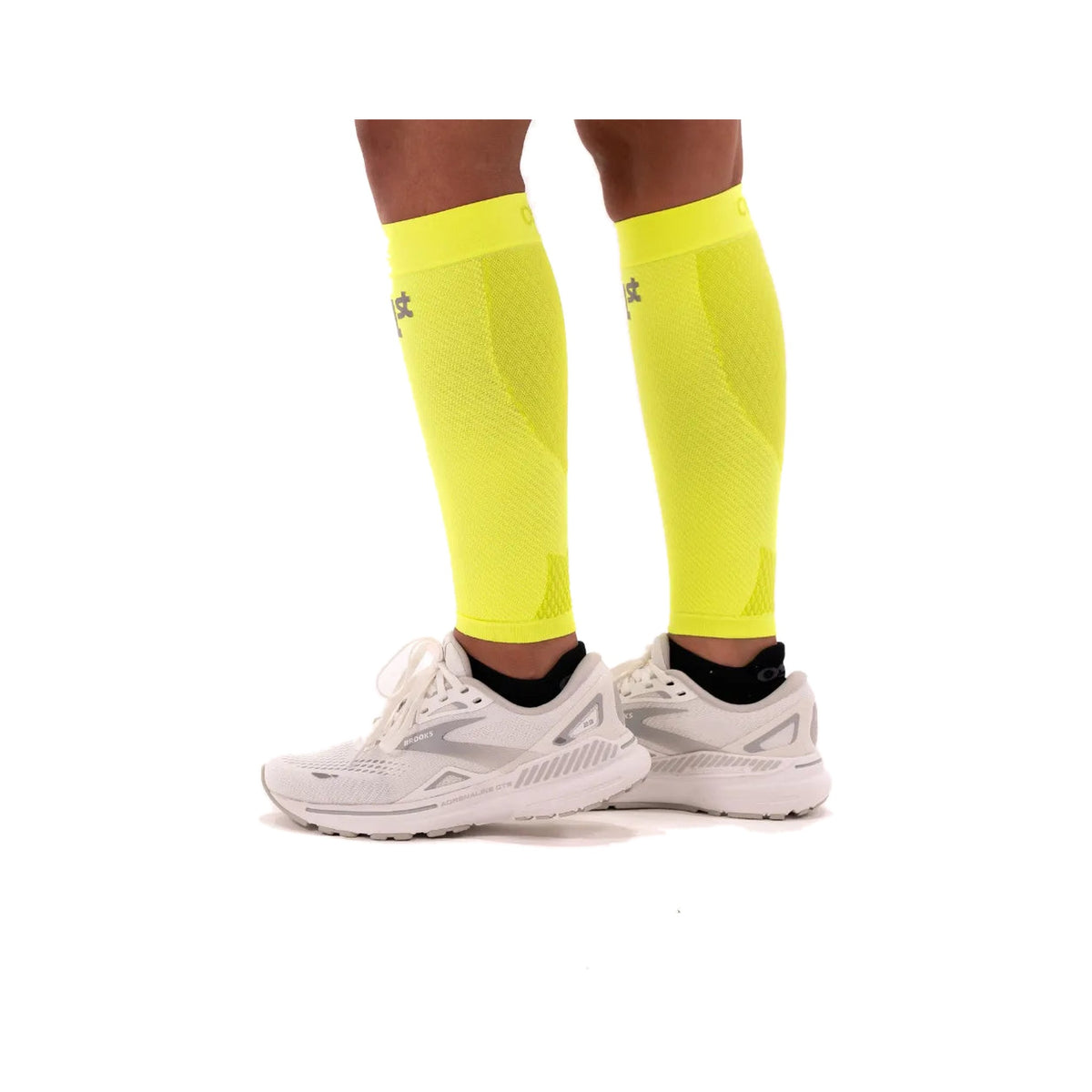 OS1st Performance Calf Sleeves Reflective Yellow