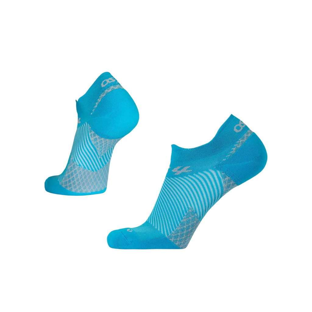 OS1st Plantar Fasciitis No Show Socks Aqua