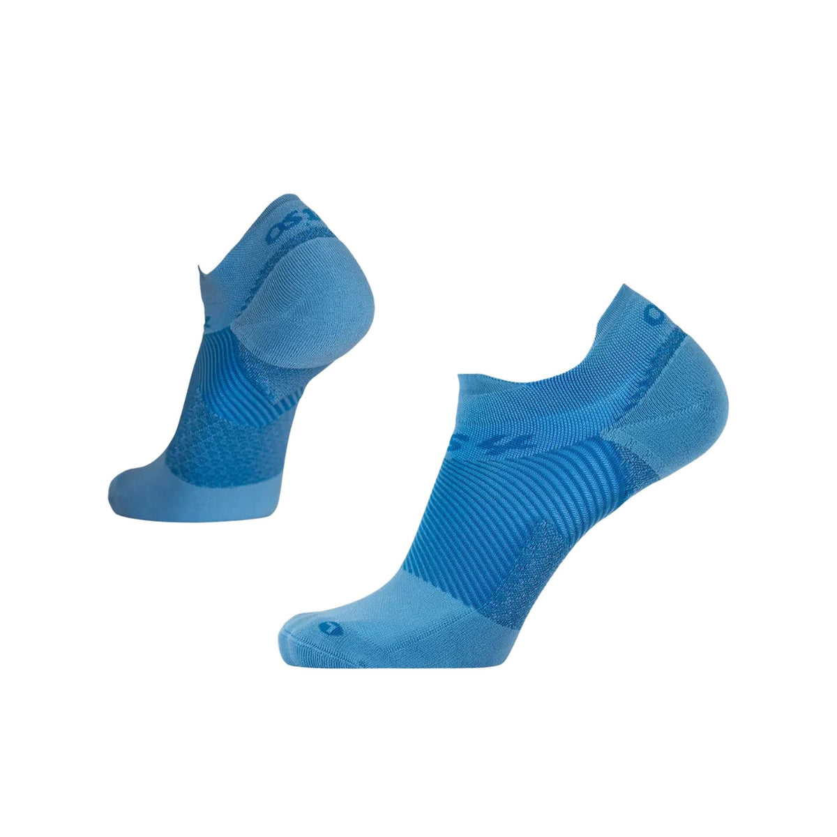 OS1st Plantar Fasciitis No Show Socks Steel Blue