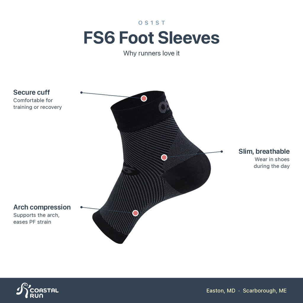 OS1st Recovery Foot Sleeves Plantar Fasciitis -- Achilles Tendonitis features