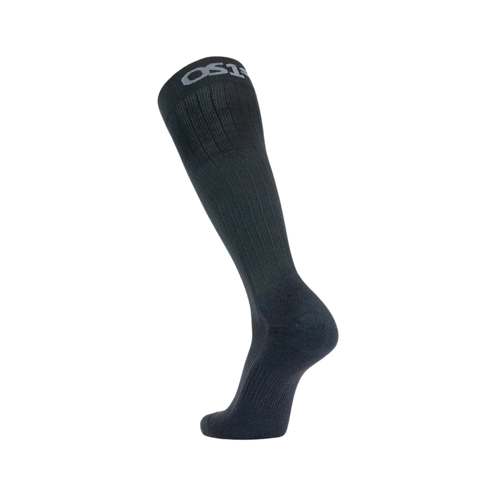 OS1st Travel Socks (Full Length) Black