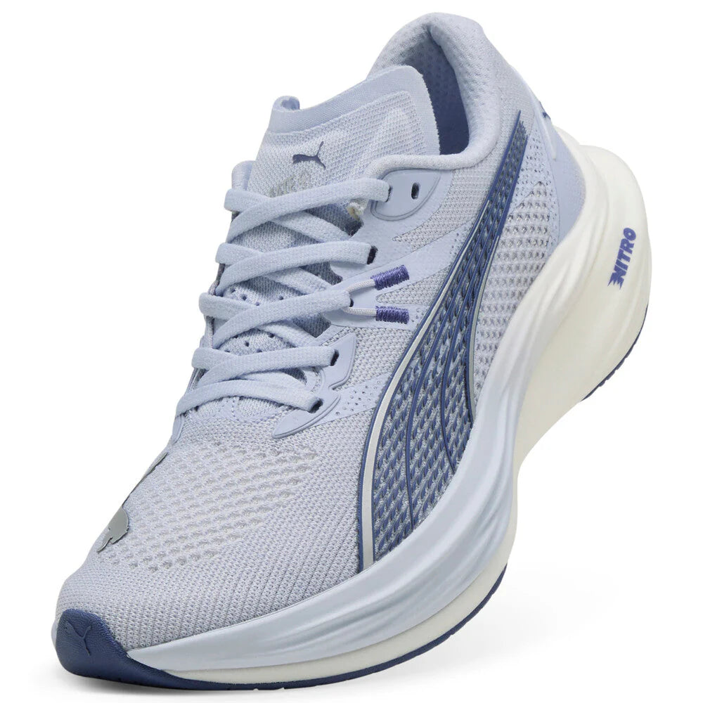 Women's - Puma Deviate Nitro 3 - Cool Weather/Blue Crystal/Puma Silver