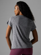 rabbit Women's EZ Tee SS Charcoal