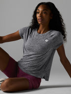 rabbit Women's EZ Tee SS Charcoal