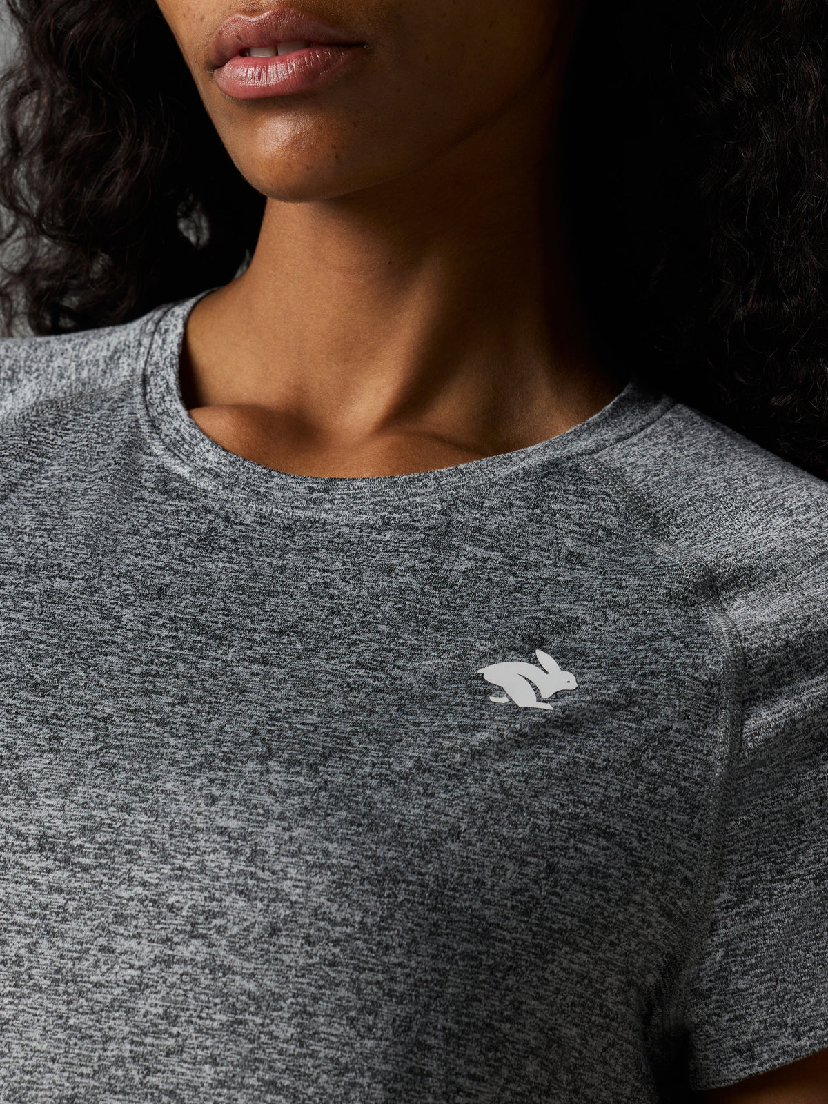 rabbit Women's EZ Tee SS Charcoal