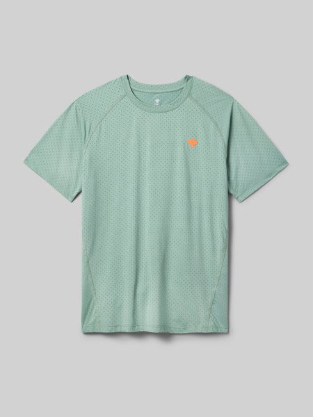 rabbit Men's Ice Perf Tee SS Iceberg Green