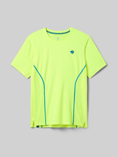 rabbit Men's Tempo Tee SS Safety Yellow