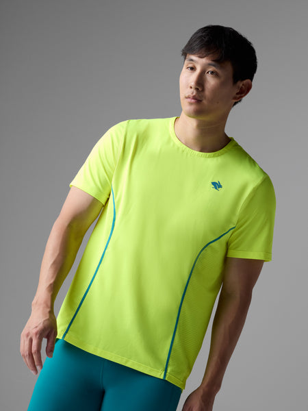 rabbit Men's Tempo Tee SS Safety Yellow