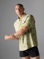 rabbit Men's High Country Relaxed SS Mojave Hibiscus