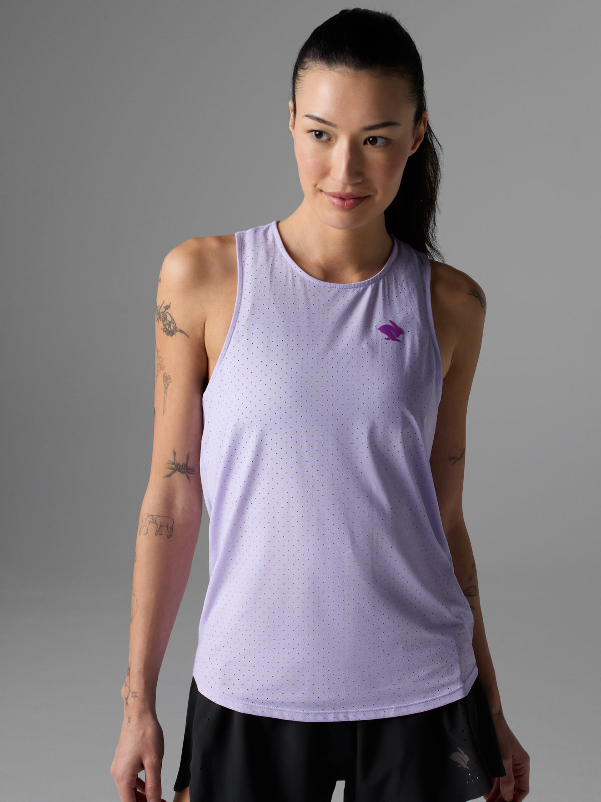 rabbit Women's Ice Perf Tank Pastel Lilac