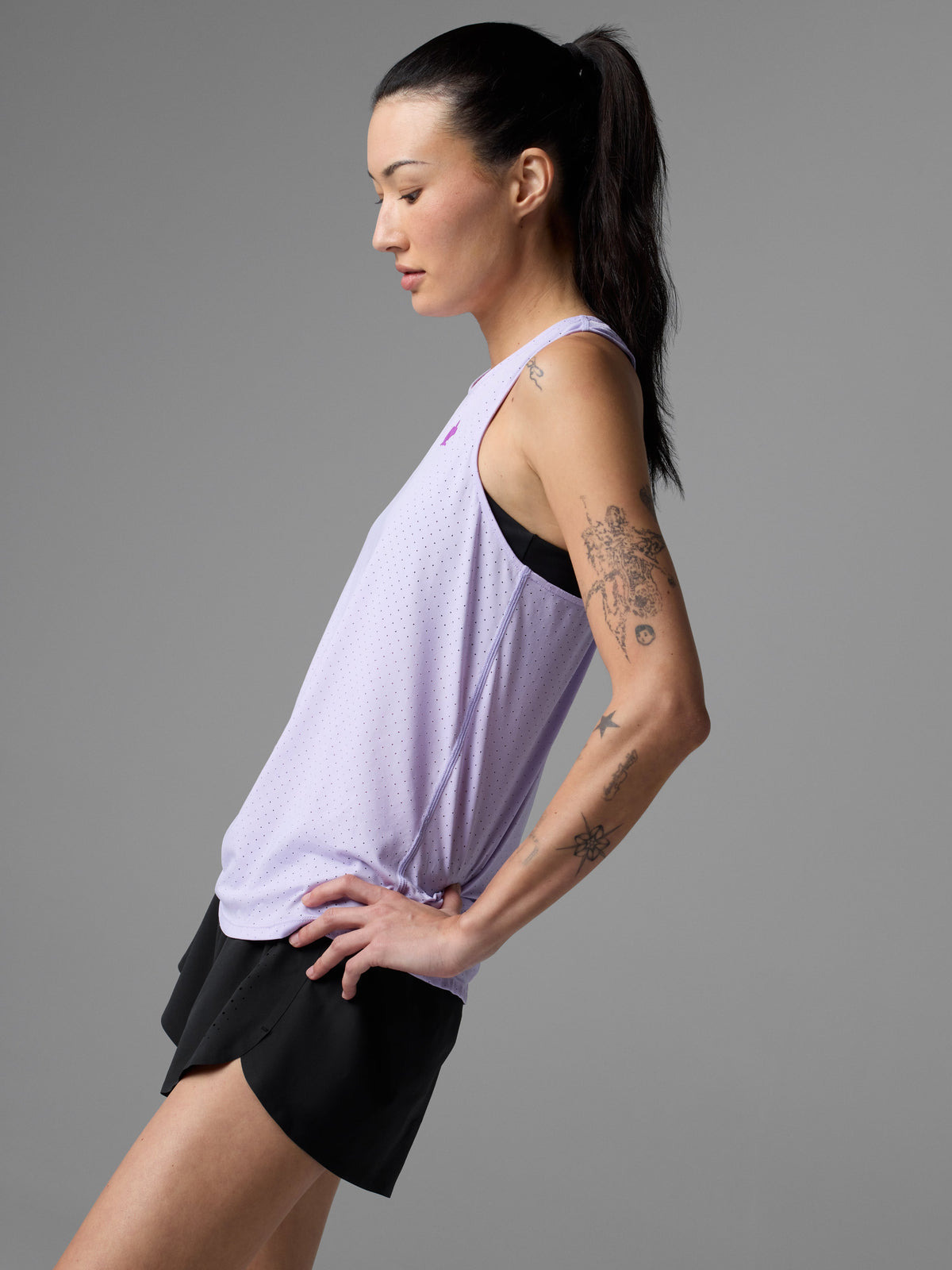 rabbit Women's Ice Perf Tank Pastel Lilac