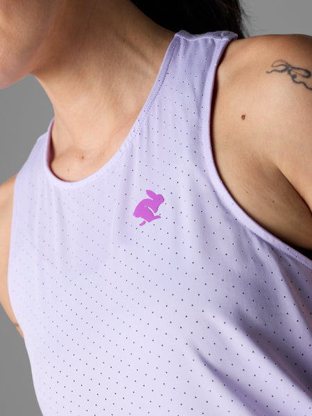 rabbit Women's Ice Perf Tank Pastel Lilac